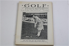 Nine (9) 1926 Golf Illustrated UK Issues – Unique Bobby Jones Walker Cup Cover & Story