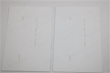 Two (2) Original Tiger Woods FujuFilm Time Period Developed Snapshot Photos