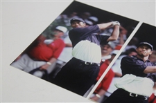 Two (2) Original Tiger Woods FujuFilm Time Period Developed Snapshot Photos