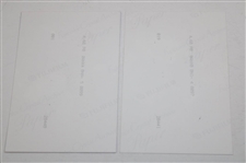 Two (2) Original Tiger Woods FujuFilm Time Period Developed Snapshot Photos