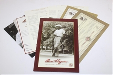 Complete Ben Hogan Ltd Ed #247/500 Five (5) Wine Bottle Collector Series in Box w/COA