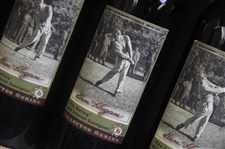 Complete Ben Hogan Ltd Ed Seven (7) Wine Bottle 'The Swing Series' in Wood Box w/COA