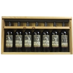 Complete Ben Hogan Ltd Ed Seven (7) Wine Bottle 'The Swing Series' in Wood Box w/COA