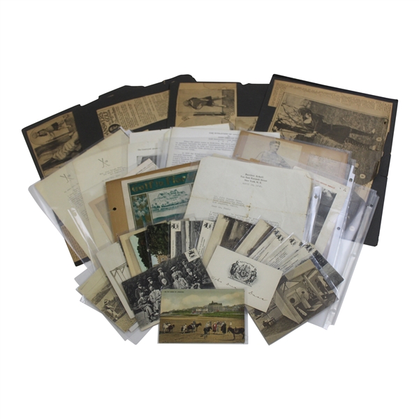 John Duncan Dunn Newspaper Clippings, Postcards, Correspondence & other