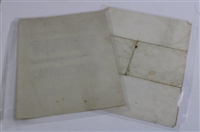 John Duncan Dunn Newspaper Clippings, Postcards, Correspondence & other