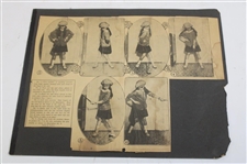 John Duncan Dunn Newspaper Clippings, Postcards, Correspondence & other