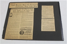 John Duncan Dunn Newspaper Clippings, Postcards, Correspondence & other
