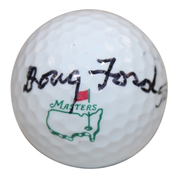 Doug Ford Signed Titleist Masters Logo 4 Golf Ball JSA ALOA