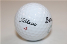 Doug Ford Signed Titleist Masters Logo 4 Golf Ball JSA ALOA