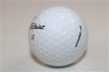 Doug Ford Signed Titleist Masters Logo 4 Golf Ball JSA ALOA