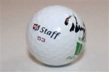 Terry Dill Signed Wilson Staff Woodlake Golf Club Logo 53 Golf Ball JSA ALOA