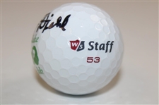 Terry Dill Signed Wilson Staff Woodlake Golf Club Logo 53 Golf Ball JSA ALOA