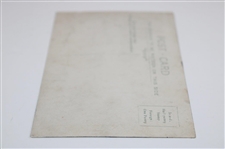 Vintage Walter Hagen Post Swing Postcard