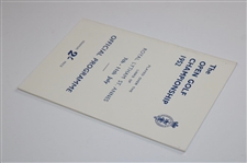 1952 The Open Championship at Royal Lytham St. Annes Program - Bobby Locke Winner