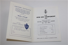 1952 The Open Championship at Royal Lytham St. Annes Program - Bobby Locke Winner