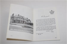 1952 The Open Championship at Royal Lytham St. Annes Program - Bobby Locke Winner