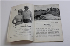 1958 The Open Championship at Royal Lytham & St. Annes Program - Peter Thomson Winner