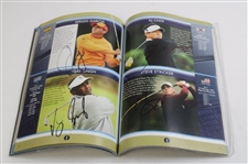 Harrington, Mickelson, Sergio & others Signed 2008 Open at Royal Birkdale Official Program JSA ALOA
