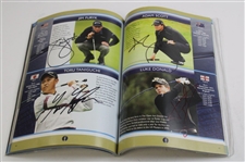 Harrington, Mickelson, Sergio & others Signed 2008 Open at Royal Birkdale Official Program JSA ALOA