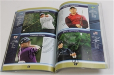 Harrington, Mickelson, Sergio & others Signed 2008 Open at Royal Birkdale Official Program JSA ALOA
