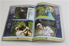Harrington, Mickelson, Sergio & others Signed 2008 Open at Royal Birkdale Official Program JSA ALOA