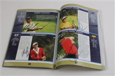 Harrington, Mickelson, Sergio & others Signed 2008 Open at Royal Birkdale Official Program JSA ALOA