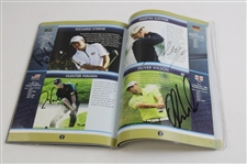 Harrington, Mickelson, Sergio & others Signed 2008 Open at Royal Birkdale Official Program JSA ALOA
