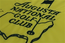 Jack Nicklaus & Gary Player Signed Augusta National Member Flag w/Dates Won JSA ALOA