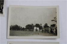 Seven (7) Original 1929 Gene Sarazen Photos - Sarazen Collection