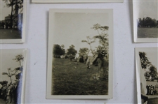 Seven (7) Original 1929 Gene Sarazen Photos - Sarazen Collection