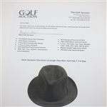 Gene Sarazen's Personal Cavanagh Hats New York Hat 7 1/4 Size