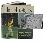 Gene Sarazens Personal The Masters Book Signed by Author Furman Bisher to Gene JSA ALOA