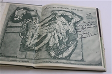 Gene Sarazen's Personal 'The Masters' Book Signed by Author Furman Bisher to Gene JSA ALOA