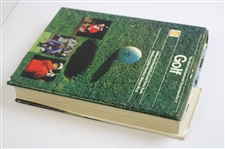 Gene Sarazen's 'Shell Intl. Encyclopedia of Golf' Book Signed by Donald Steel & Gene JSA ALOA