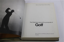 Gene Sarazen's 'Shell Intl. Encyclopedia of Golf' Book Signed by Donald Steel & Gene JSA ALOA