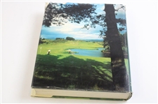 Gene Sarazen's 'Shell Intl. Encyclopedia of Golf' Book Signed by Donald Steel & Gene JSA ALOA