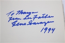 Gene Sarazen & Herbert Warren Wind Signed Gene's Personal 'Following Through' Book JSA ALOA