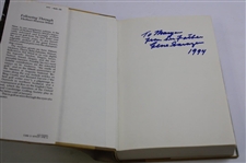 Gene Sarazen & Herbert Warren Wind Signed Gene's Personal 'Following Through' Book JSA ALOA