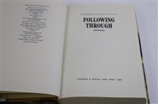Gene Sarazen & Herbert Warren Wind Signed Gene's Personal 'Following Through' Book JSA ALOA