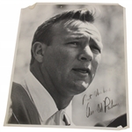 Arnold Palmer Signed Pongracz Photo Inscribed 'Best Wishes' JSA ALOA