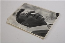 Arnold Palmer Signed Pongracz Photo Inscribed 'Best Wishes' JSA ALOA