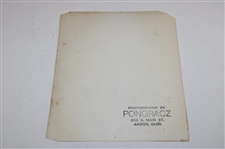 Arnold Palmer Signed Pongracz Photo Inscribed 'Best Wishes' JSA ALOA