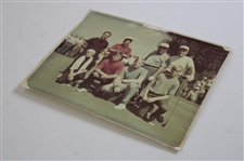 Player & Trevino Signed Photo of Trevino, Player, Boros, Goalby & Their Caddies w/8x10 JSA ALOA