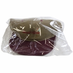 Arnold Palmer Umbrella Logo Khaki/Auburn Hat Unopened in Original Package