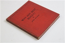 1937 'Why Not Beat Bogey? 1st Edition Book by Jack McLean