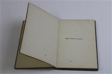 1919 'The Swing In Golf And How To Learn It' By A.Q. From The Library Of Colonel Robert D. Jones