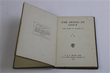 1919 'The Swing In Golf And How To Learn It' By A.Q. From The Library Of Colonel Robert D. Jones