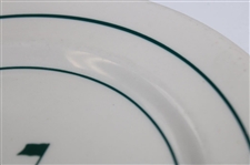 2004 Augusta National Golf Club Shenago China Ceramic Plate w/Display Stand
