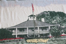 Classic Masters Tournament 'Clubhouse' Afghan Throw Blanket