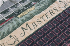 Classic Masters Tournament 'Clubhouse' Afghan Throw Blanket